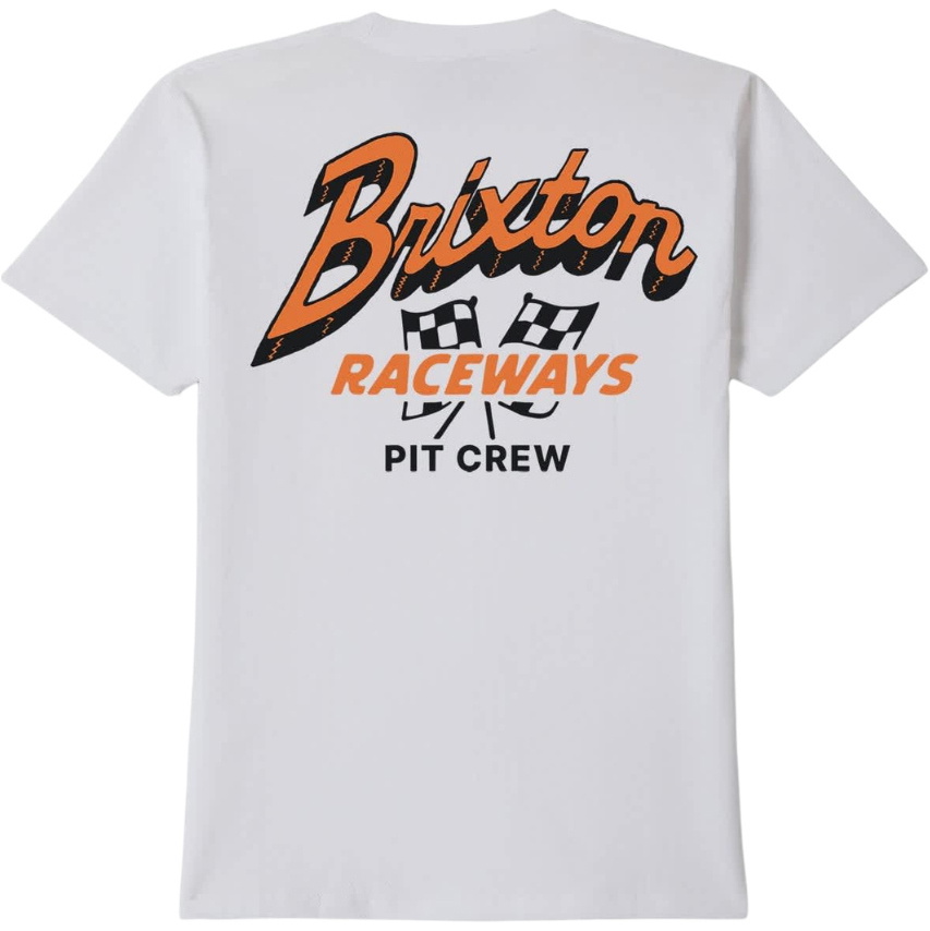 2026 Brixton Mens Clemont T-Shirt 17578 - White
